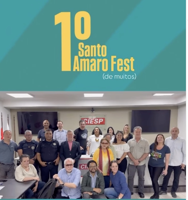 SAJAPE participa da reunião preparatória do 1º Santo Amaro Fest